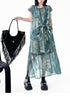 Black Mesh Layered Skirt